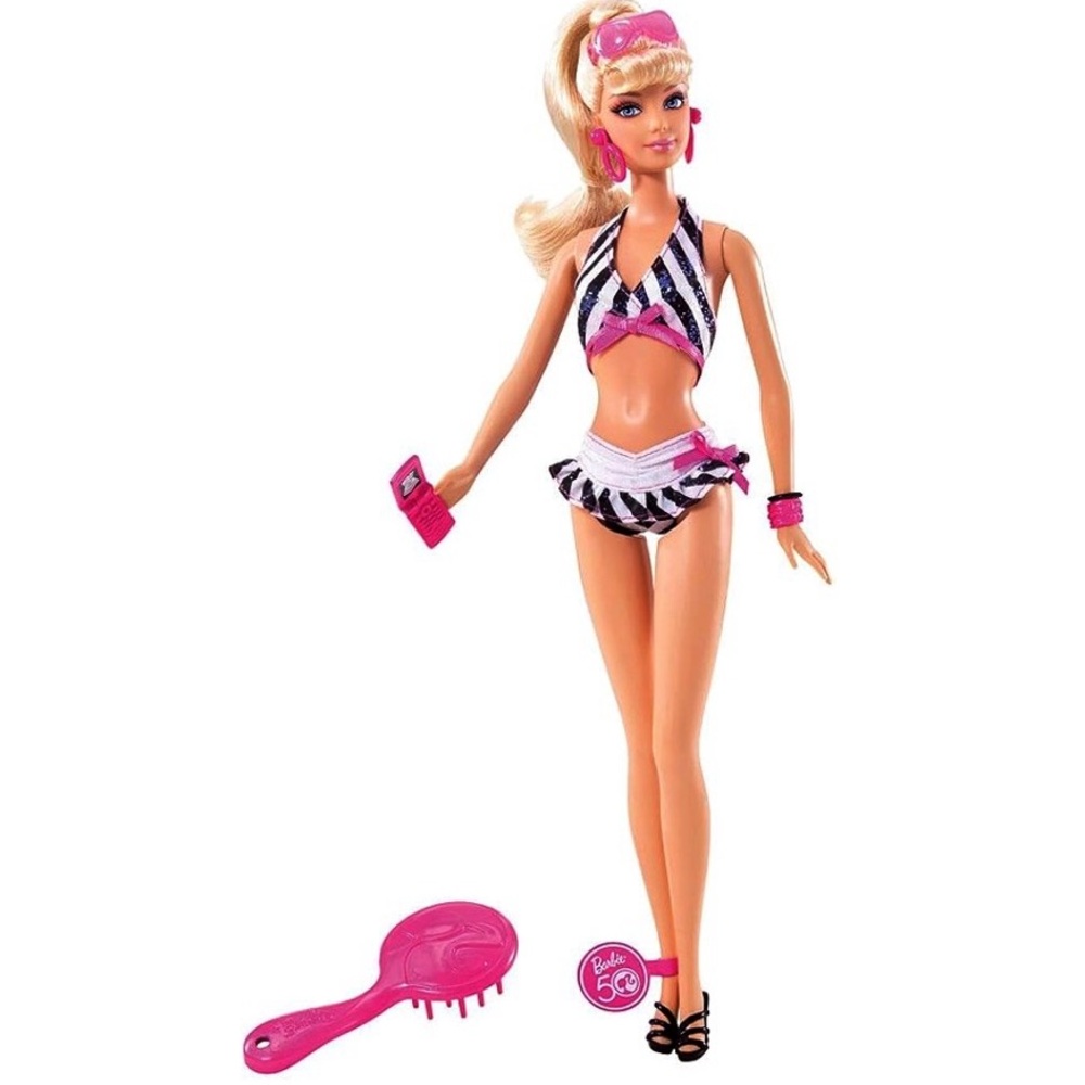 Vintage Barbie then and now
